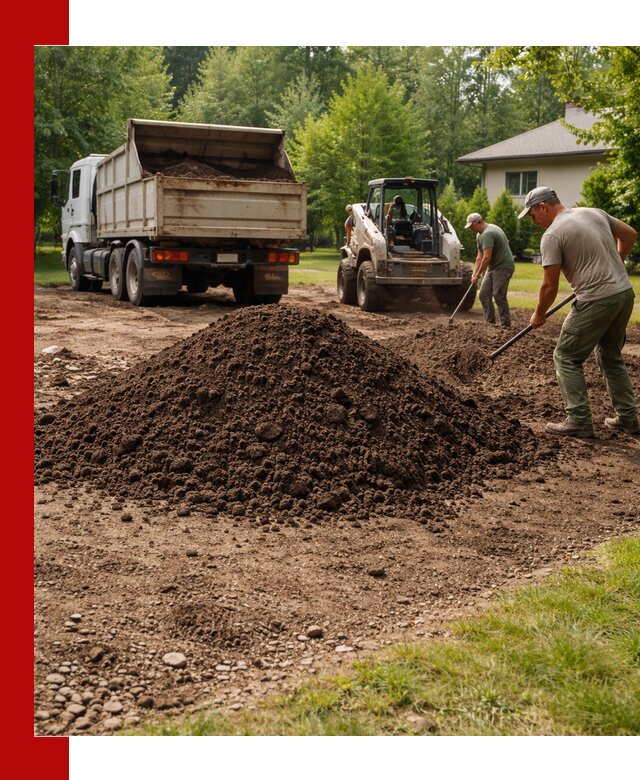 Доставка и укладка грунта для газона в Азнакаеве