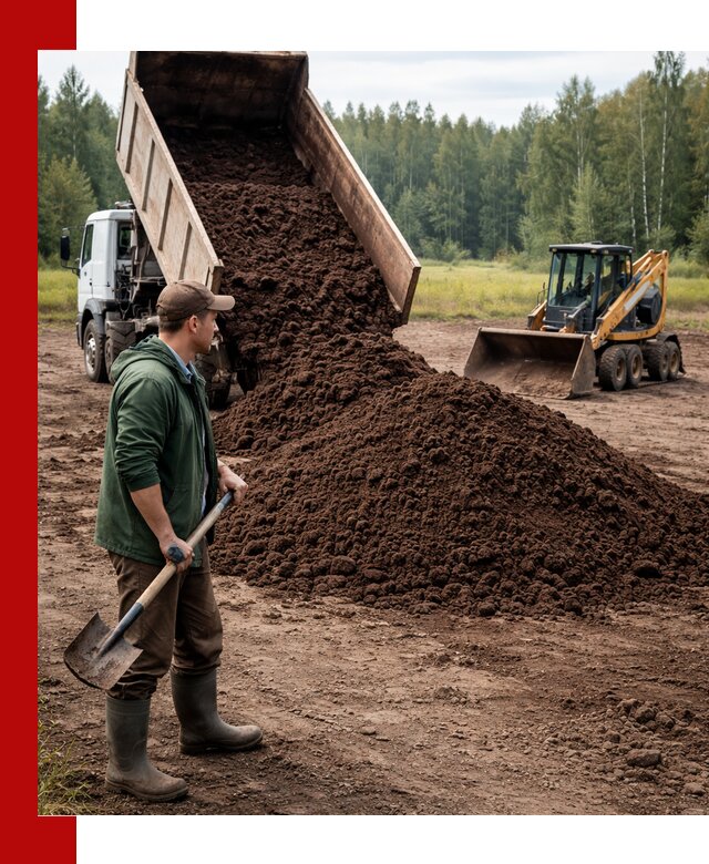 Купить верховой торф с доставкой в Азнакаеве для садоводства и растений