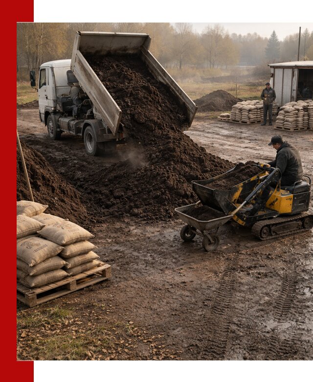 Кислый торф в доставке по выгодным ценам в Азнакаеве