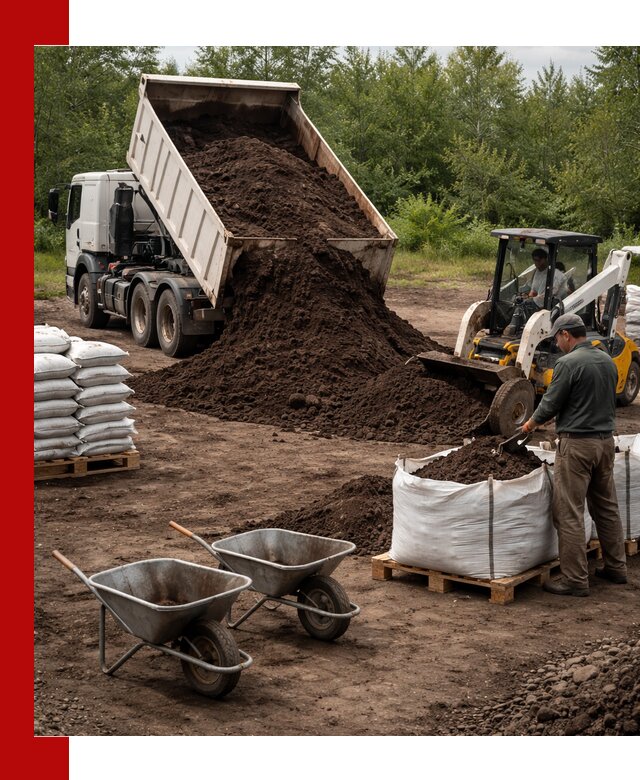 Доставка и продажа торфогрунта в Азнакаеве оптом и в розницу