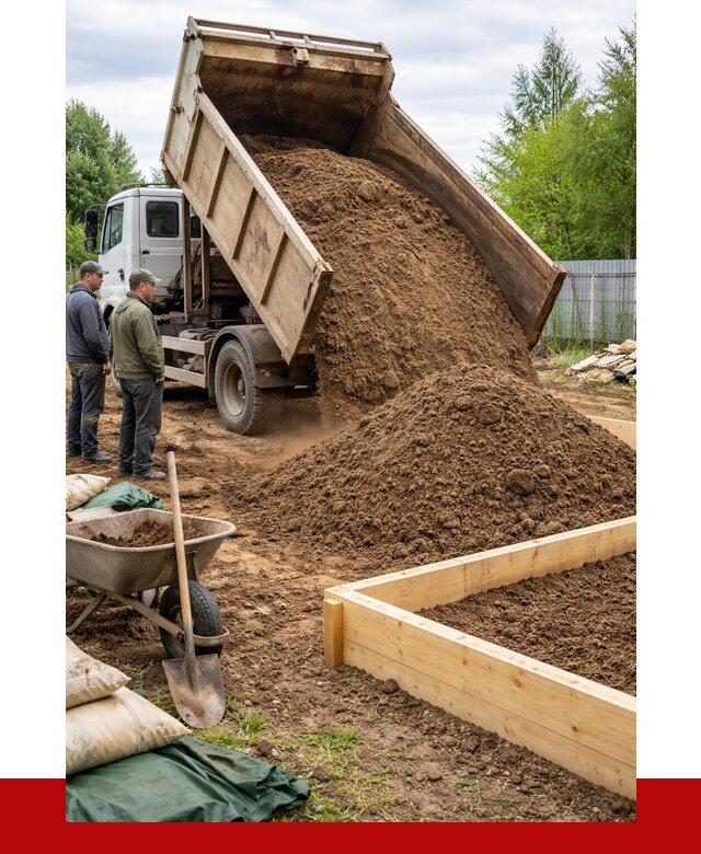 Торфо песчаная смесь в Азнакаеве с доставкой от 1898 р. | ПРОНЕРУДЗнк