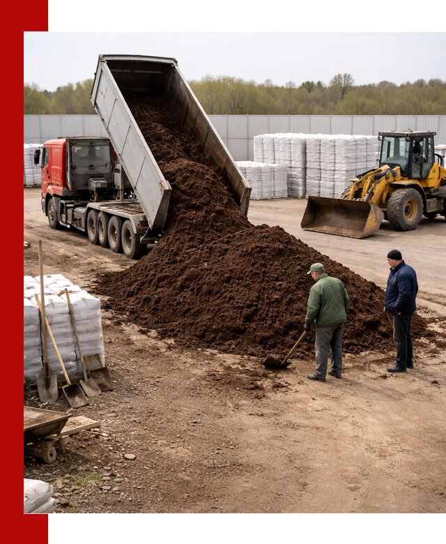 Доставка торфяных смесей оптом и в розницу в Азнакаеве