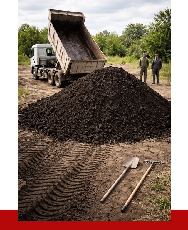 Купить чернозем навалом в Азнакаеве от 1231 р. за куб | ПРОНЕРУДЗнк