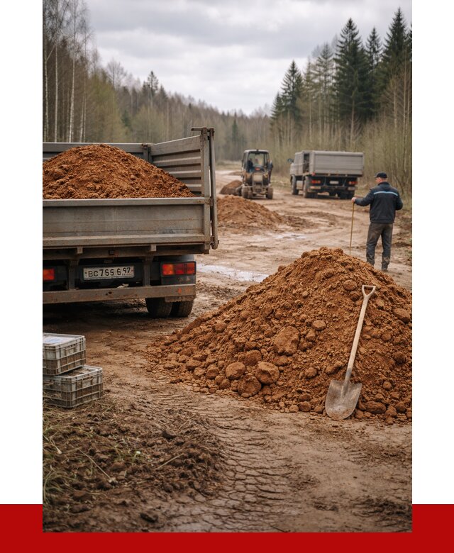 Глина и суглинки в Азнакаеве от 4618 р. за куб | ПРОНЕРУДЗнк