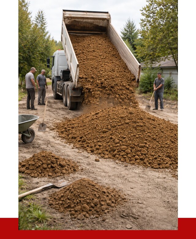 Купить суглинок с доставкой в Азнакаеве от 2566 р. за куб | ПРОНЕРУДЗнк