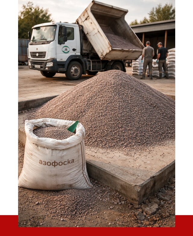 Купить азофоска в Азнакаеве с доставкой от 1231 р. за куб | ПРОНЕРУДЗнк