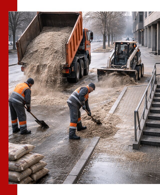 Поставка противогололедных материалов в Азнакаеве