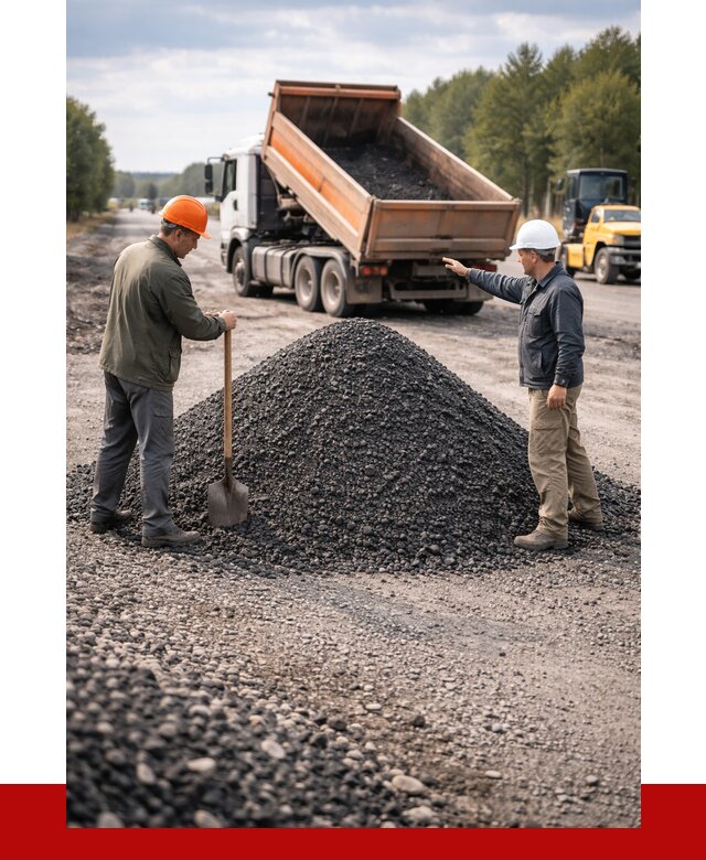 Купить асфальтовую крошку для дорог в Азнакаеве от 4310 р. | ПРОНЕРУДЗнк