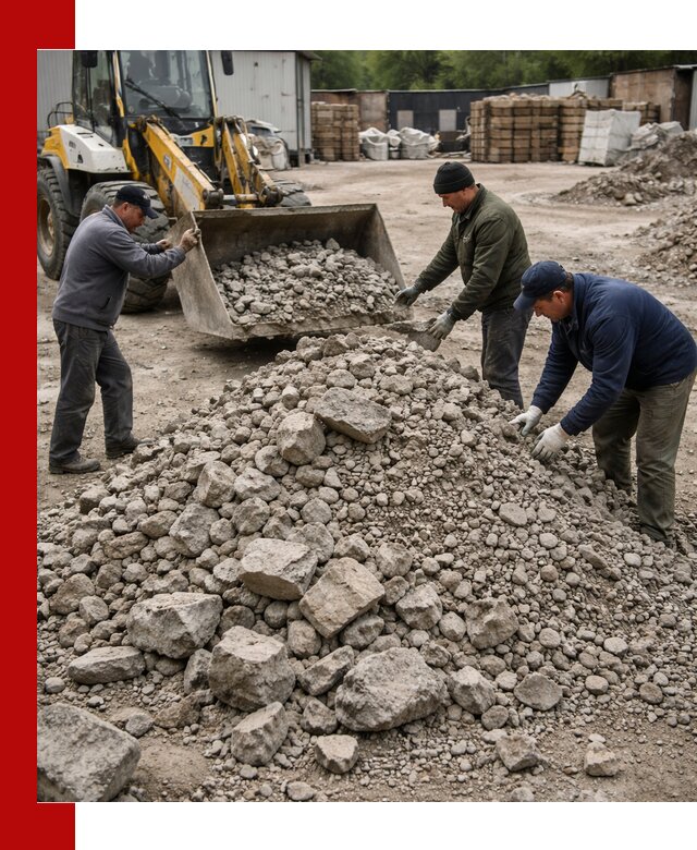 Демонтаж и вывоз бой бетона в Азнакаеве