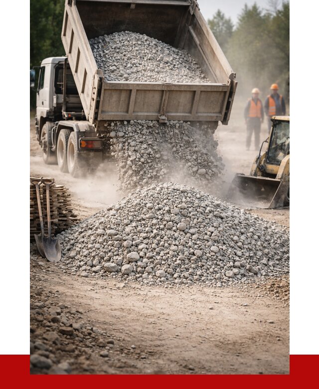 Купить дробленый бетон в Азнакаеве от 1745 р./куб | ПРОНЕРУДЗнк