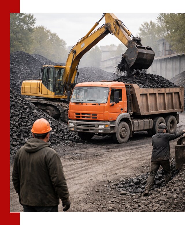 Доставка угля автотранспортом в Азнакаеве быстро и выгодно