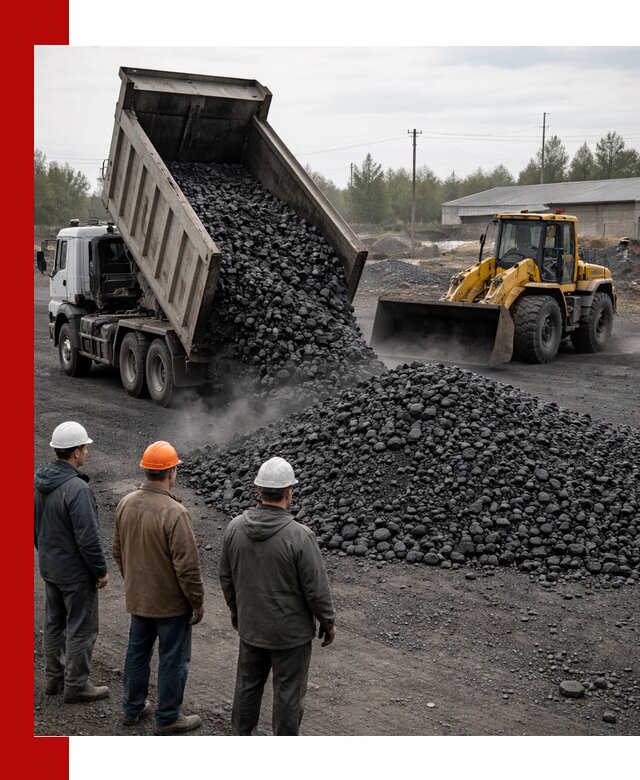 Доставка угля антрацита в Азнакаеве с самосвалами и погрузкой