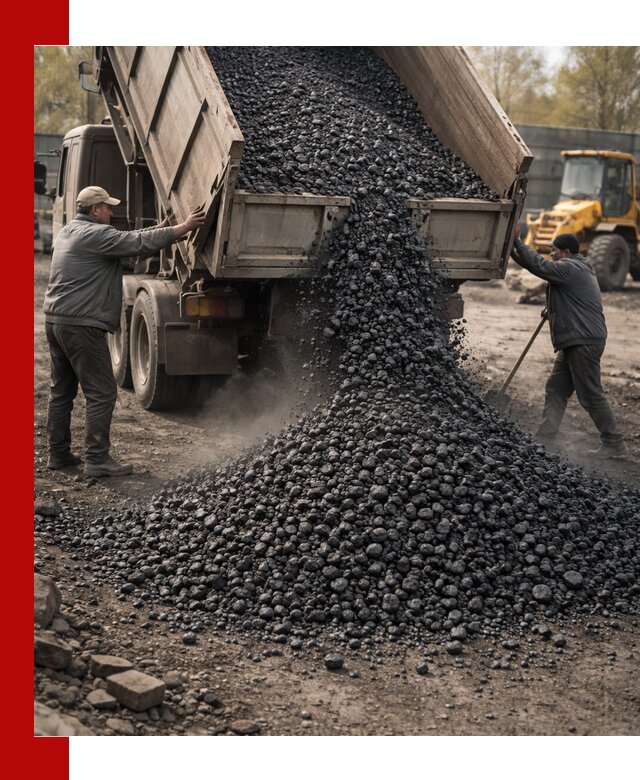 Доставка угля семечка самосвалами в Азнакаеве