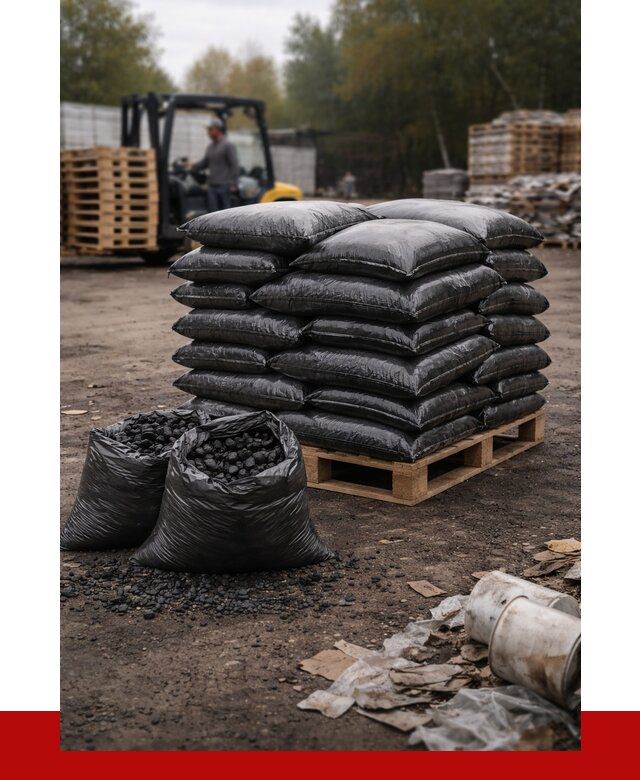 Купить уголь в мешках с доставкой в Азнакаеве от 7697 р. | ПРОНЕРУДЗнк