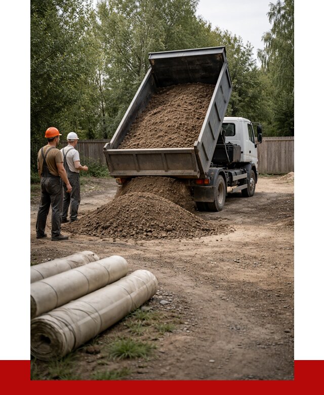 Доставка сыпучих материалов самосвалом в Азнакаево от 4310 р. | ПРОНЕРУДЗнк