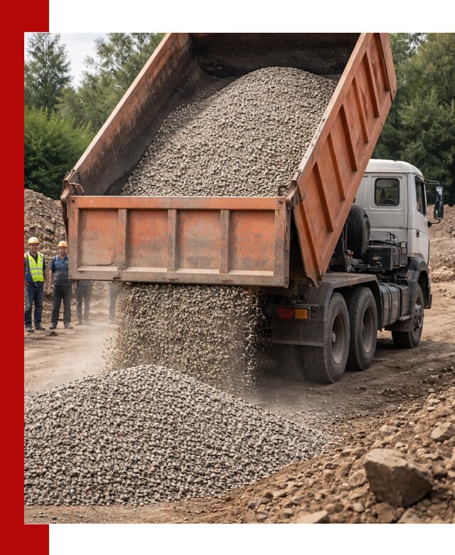 Доставка сыпучих материалов самосвалом в Азнакаеве быстро и надежно