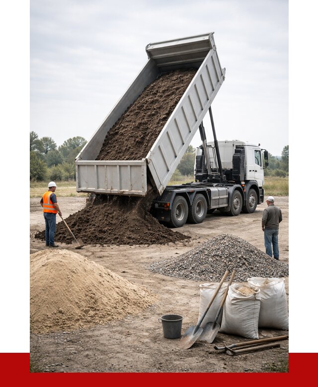 Доставка самосвалом 30 кубов в Азнакаеве от 8723 р. | ПРОНЕРУДЗнк
