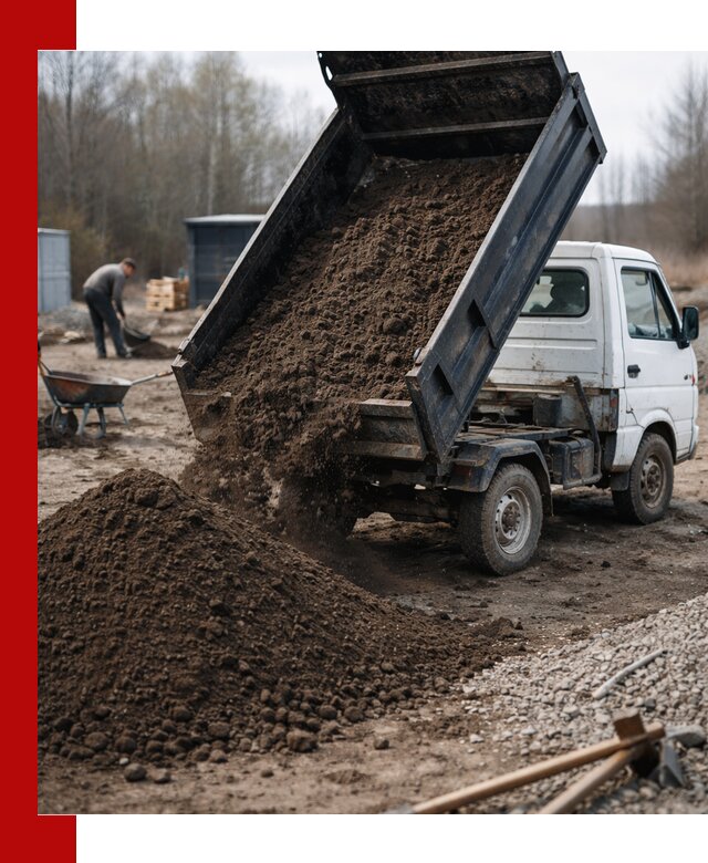 Аренда минисамосвала в Азнакаеве для доставки сыпучих материалов