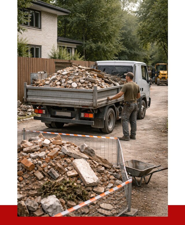 Вывоз строительного мусора с погрузкой в Азнакаеве от 7697 р | ПРОНЕРУДЗнк