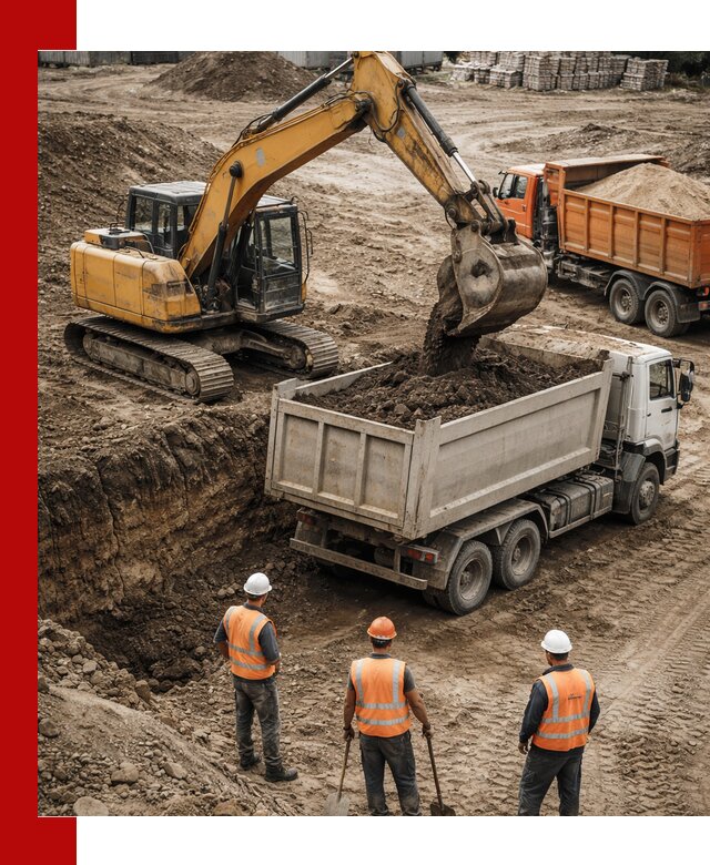 Разработка грунта для строительства и благоустройства в Азнакаеве