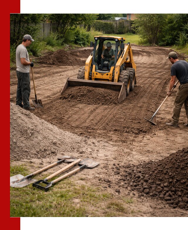 Планировка участка грунтом с вывозом и доставкой в Азнакаеве